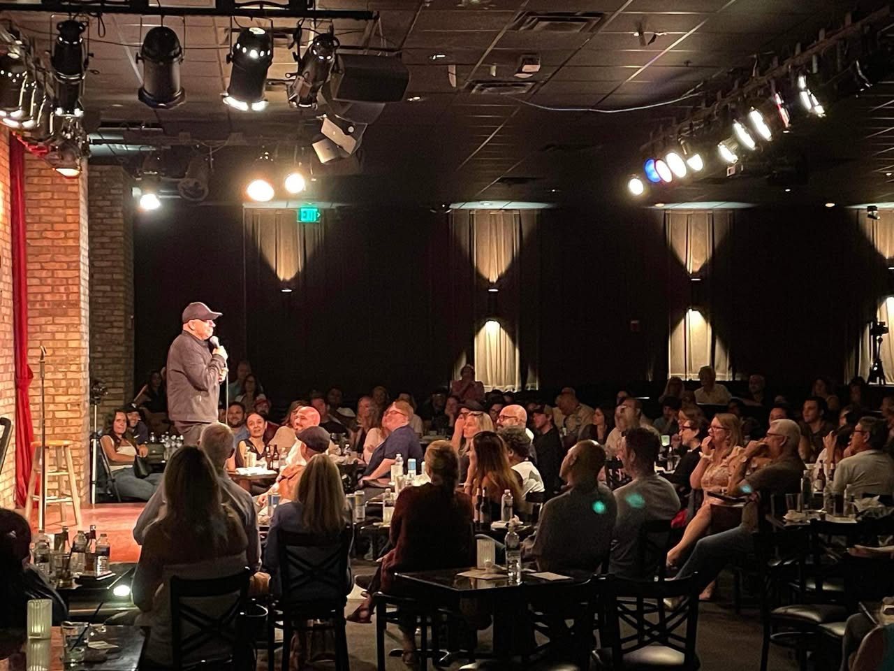 A packed house at the Orlando Funny Bone for a comedy class graduation show